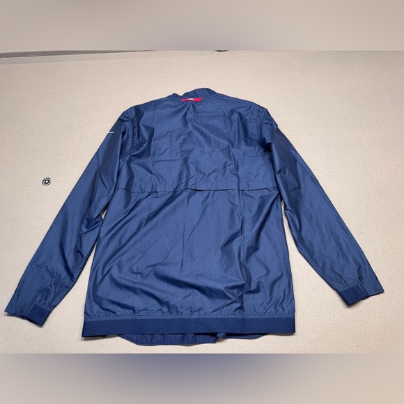 Nike NFL New England Patriots Onfield Apparel Navy Windbreaker - Picture 9 of 10